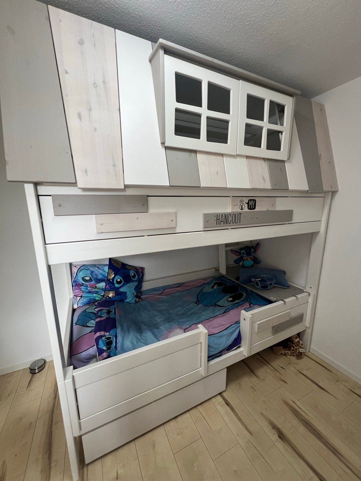 Lifetime Hangout bed, Huis en Inrichting, Ophalen, Gebruikt, 90 cm, Tweepersoons