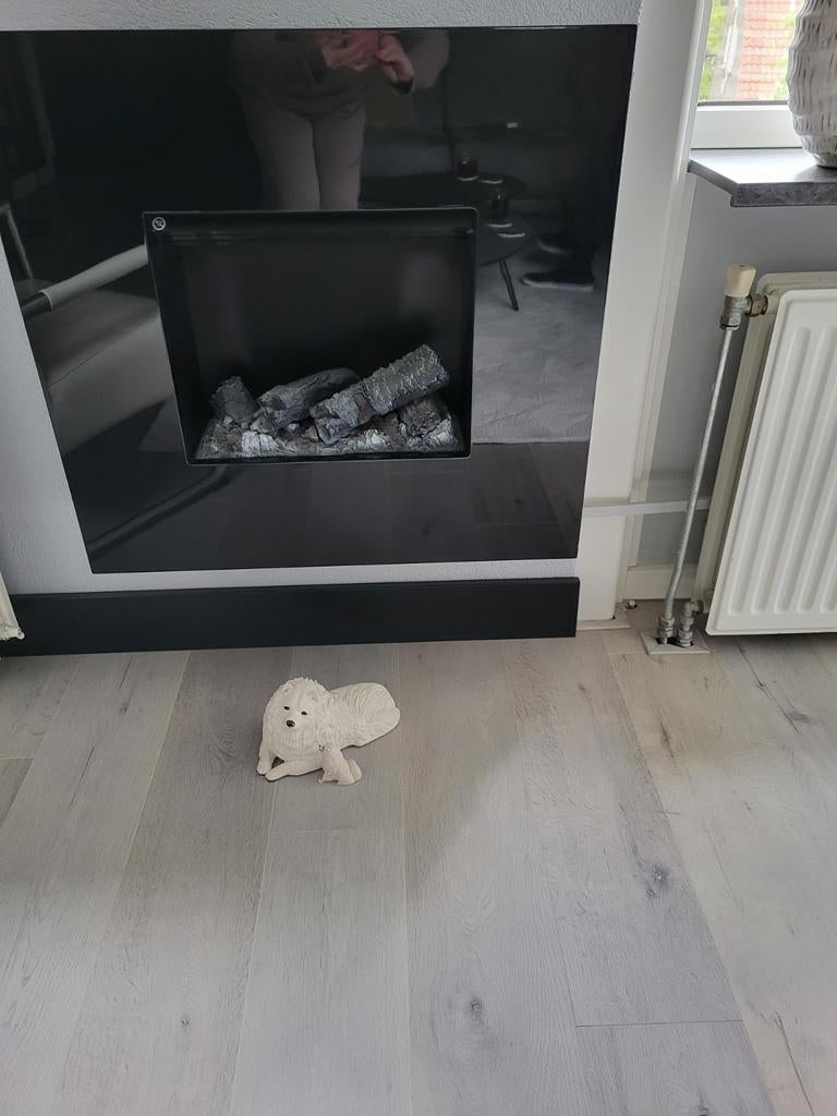 Electrische haard, Huis en Inrichting, Haarden, Ophalen of Verzenden, Zo goed als nieuw, Vrijstaande haard, Elektrische haard