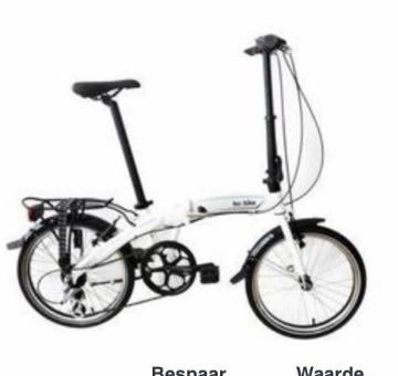 Vouwfiets, Ophalen, Zo goed als nieuw, 20 inch of meer, Versnellingen