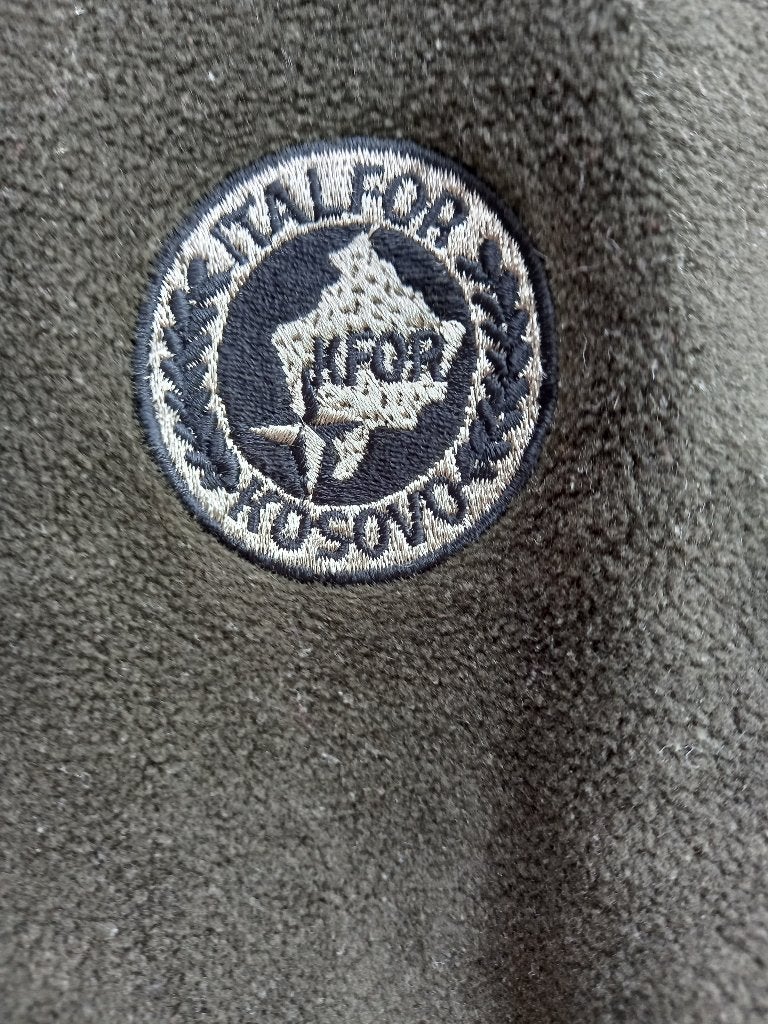 KFOR Kosovo - Fleece ITALFOR, Ophalen, Landmacht, Overige gebieden, Kleding of Schoenen