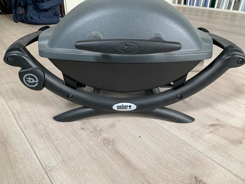 Elektrische BBQ Weber, Ophalen, Zo goed als nieuw, Weber