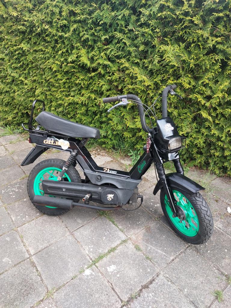 Gilera citta met snor kenteken ..unplugged look !!!lichte op, Fietsen en Brommers, Ophalen of Verzenden