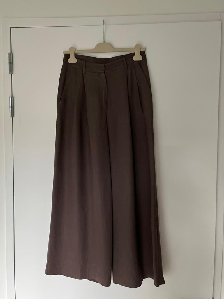 Antonelli bruine broek mt 42 (It), Kleding | Dames, Bruin, Ophalen of Verzenden, Zo goed als nieuw, Maat 36 (S)