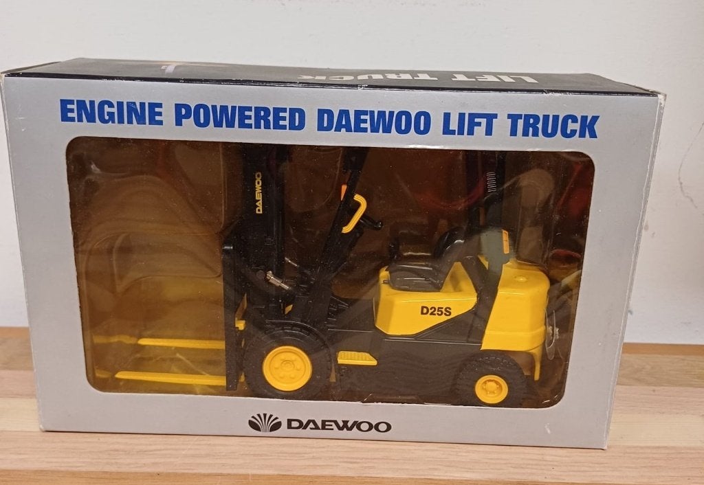 Daewoo Heftruck - Engine Powered - Lift Truck, Overige merken, 1:50 of kleiner, Nieuw, Ophalen of Verzenden