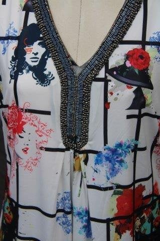 Jurk gekleurd My Pashion mt XL Vaste prijs AANBIEDING, Overige kleuren, My PAshion, Maat 46/48 (XL) of groter, Ophalen of Verzenden