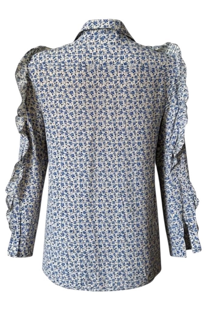 Weekend MaxMara blouse M, Kleding | Dames, Maat 38/40 (M), Blauw, Ophalen of Verzenden, Zo goed als nieuw