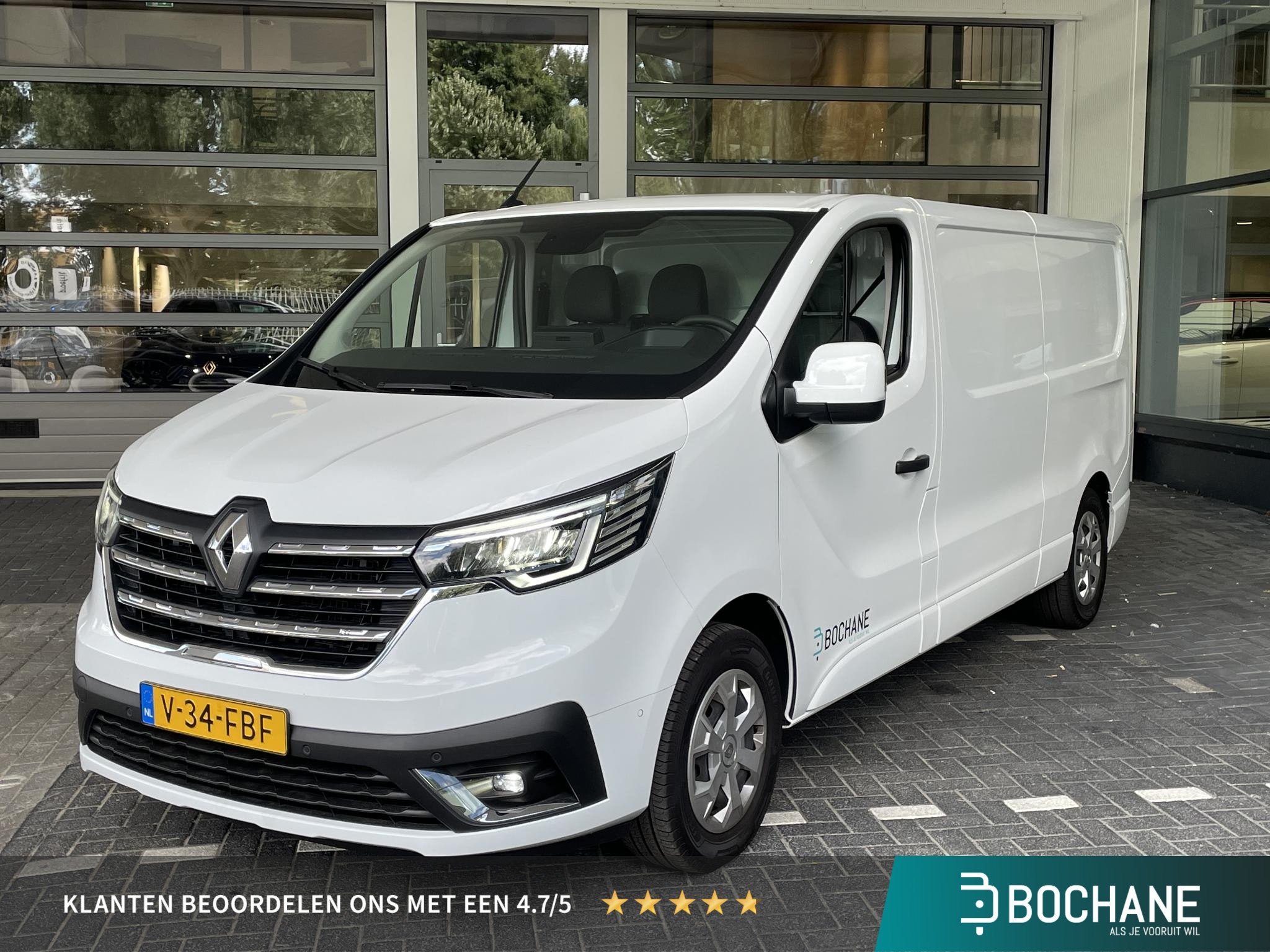 Renault Trafic E-Tech T29 L2H1 Comfort 52 kWh Renault Trafic, Stof, Huisgarantie, Renault, 920 kg