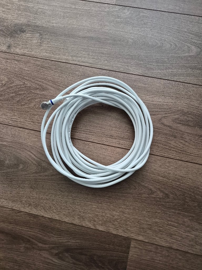Coax kabel nieuw, Ophalen of Verzenden, Nieuw, 10 meter of meer, Coaxiale kabel