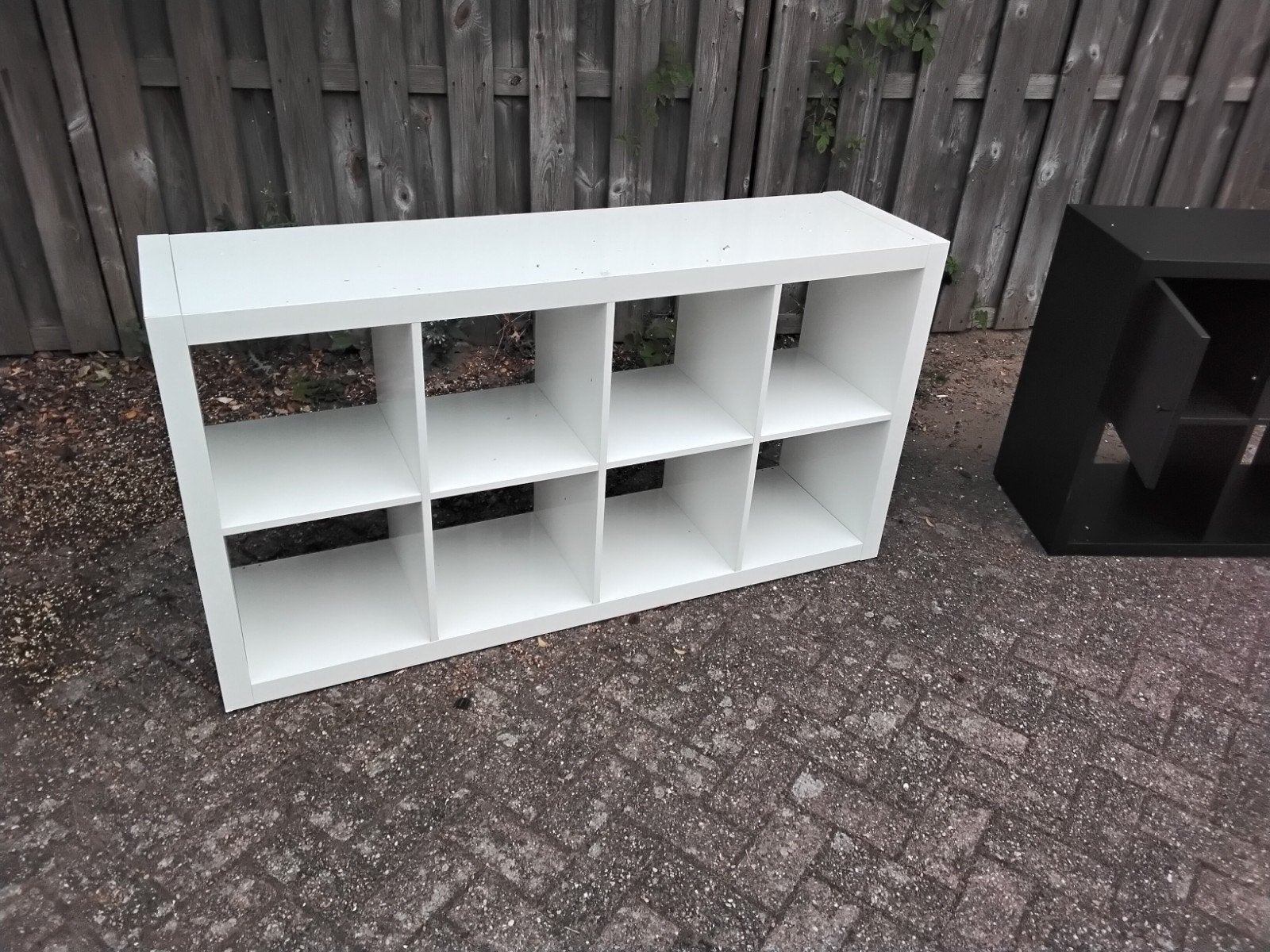 IKEA Kallax Kast Wit 8 vakken, Ophalen, Gebruikt