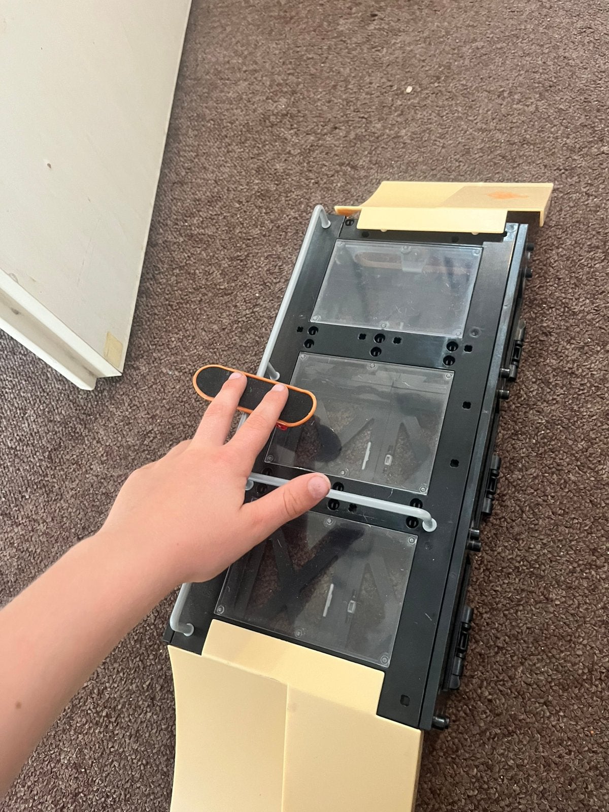 Tech deck vingerskateboardbaan, Ophalen of Verzenden, Gebruikt