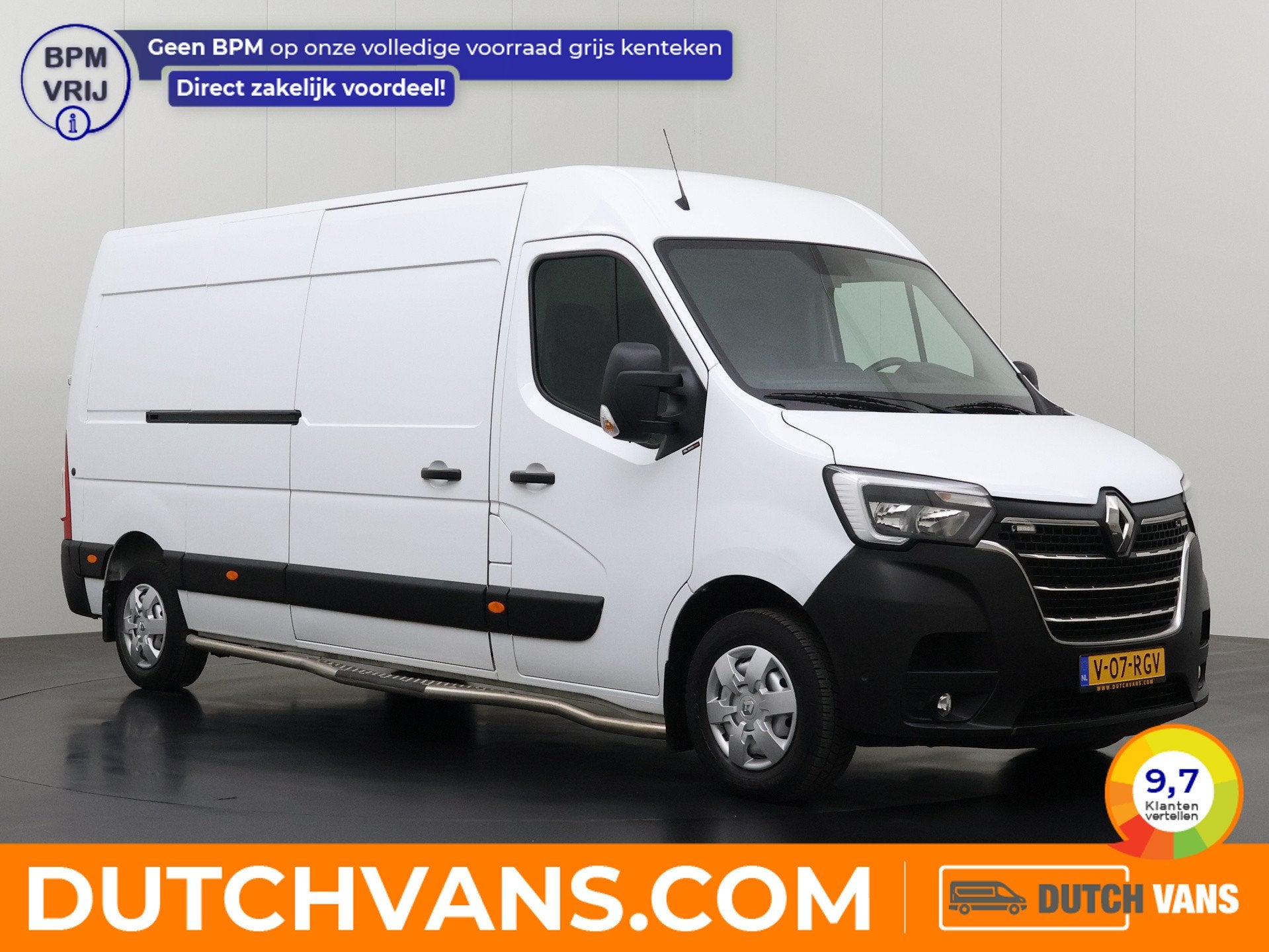Renault Master 2.3DCi 135PK L3H2 Maxi | Navigatie | Camera |, Auto's, Voorwielaandrijving, Dealer onderhouden, 136 pk, Gebruikt