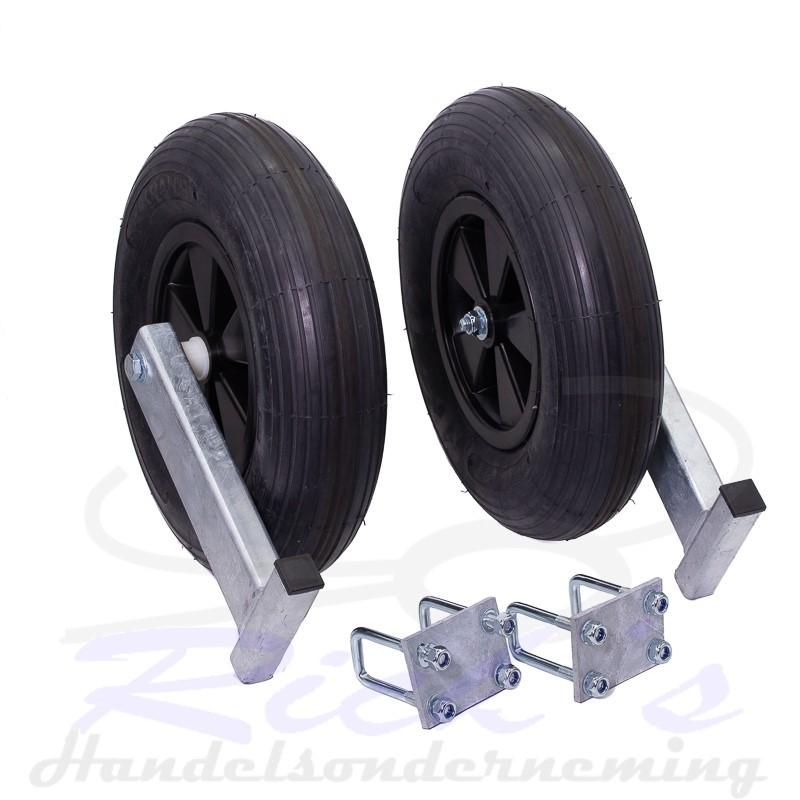 Centreerset / boeggeleider luchtband 400/480-8 – zwarte velg, Info@rickshandel.nl, Overige typen, Nieuw, Ricks Handelsonderneming