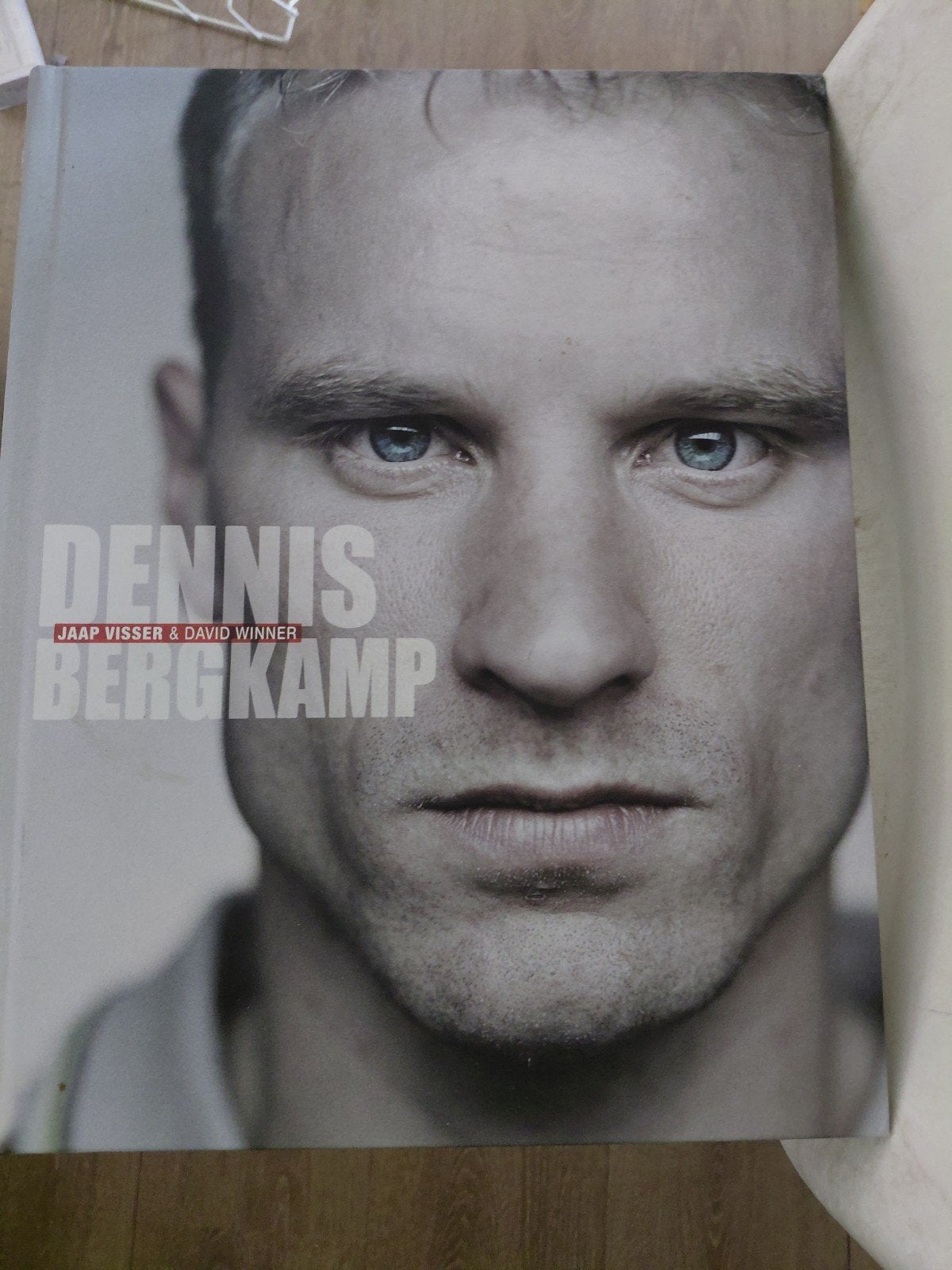 Boek Dennis Bergkamp - Voetbalbiografie, Ophalen, Zo goed als nieuw, Jaap Visser & David Winner, Balsport
