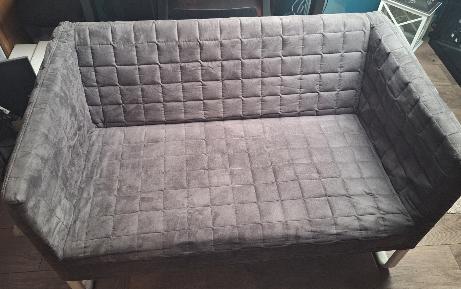 Ikea bankje Knopparp, Tweepersoons, 75 tot 100 cm, Ophalen of Verzenden, Zo goed als nieuw
