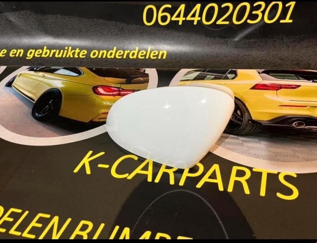 Vw Golf 7 spiegel kap wit rechts origineel 2013/2020, Info@fabrikant.eu, Ophalen of Verzenden, Fabrikant BV, Gebruikt