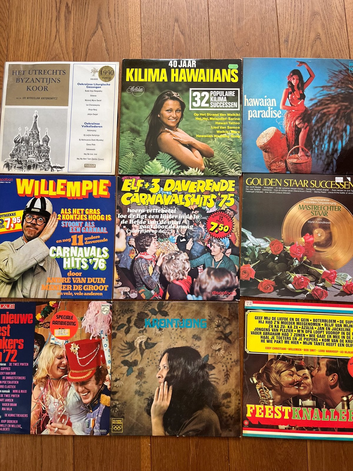 Tka diverse elpees en singles, Ophalen, Gebruikt