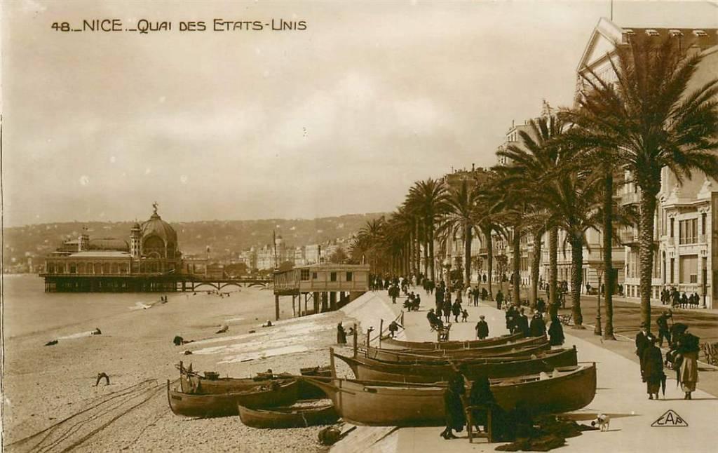 381-203-035 Nice Quai des Etats-Unis, Verzenden, Voor 1920, Frankrijk
