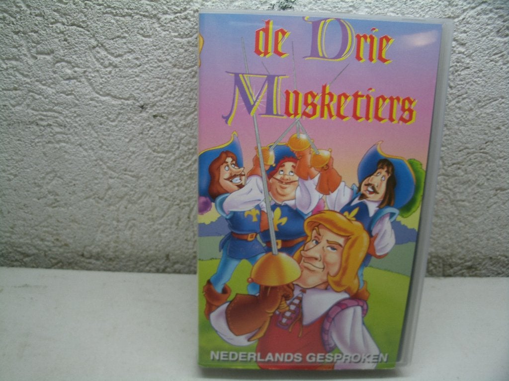 vhs 146a de drie musketiers ned gespr, Alle leeftijden, Ophalen of Verzenden, Zo goed als nieuw