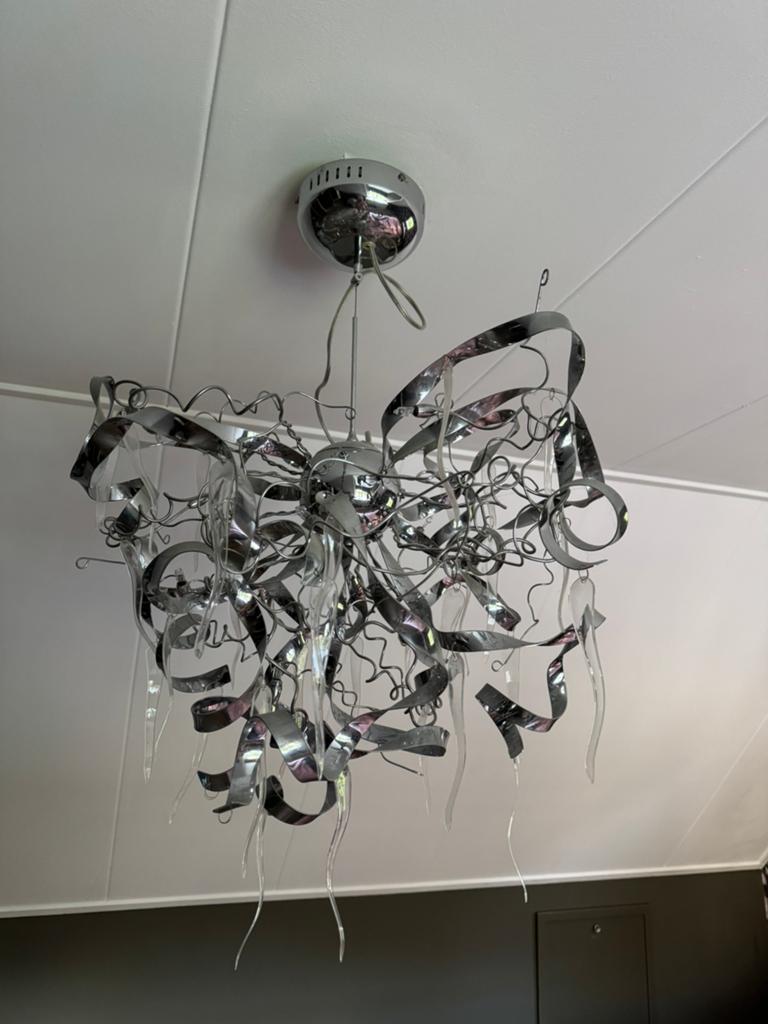 Elgo Lighting – Sculpturaal metaal – Unieke eyecatcher, Ophalen, Zo goed als nieuw, Metaal