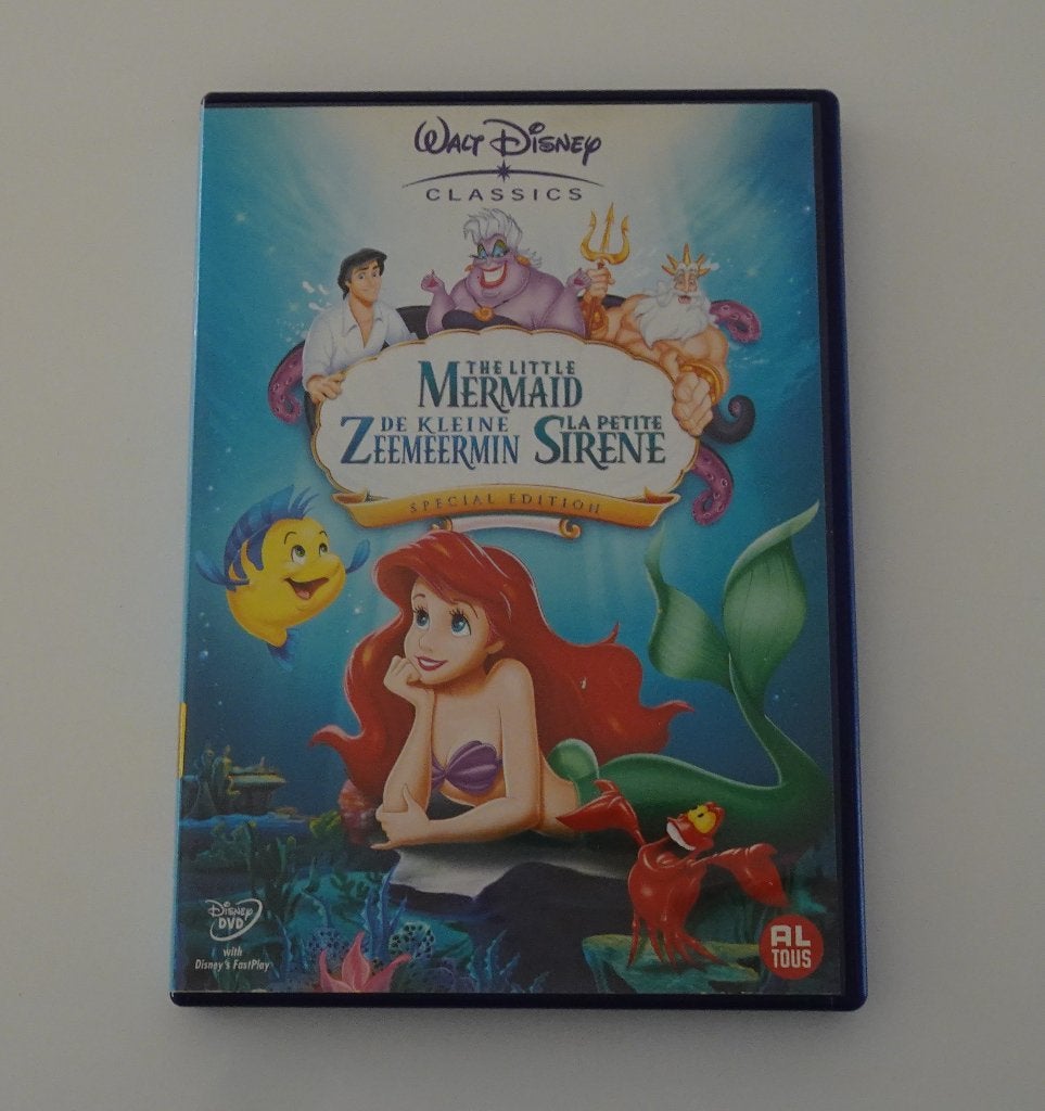 Walt Disney's De Kleine Zeemeermin - Special Edition DVD, Alle leeftijden, Ophalen, Zo goed als nieuw, Amerikaans
