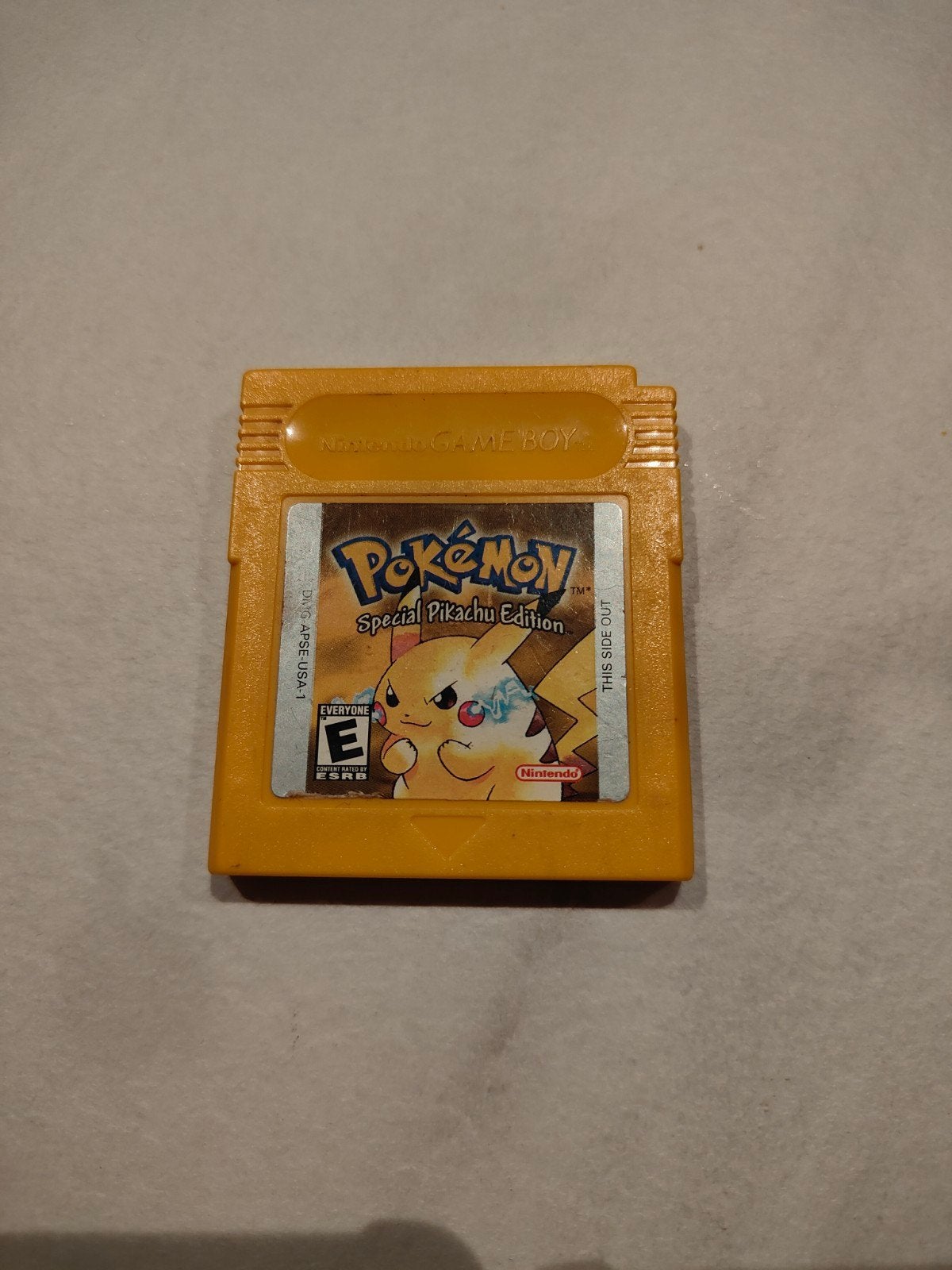 Pokémon Yellow - Special Pikachu Edition –Game Boy–Orig. USA, 1 speler, Ophalen of Verzenden, Role Playing Game (Rpg), Vanaf 3 jaar