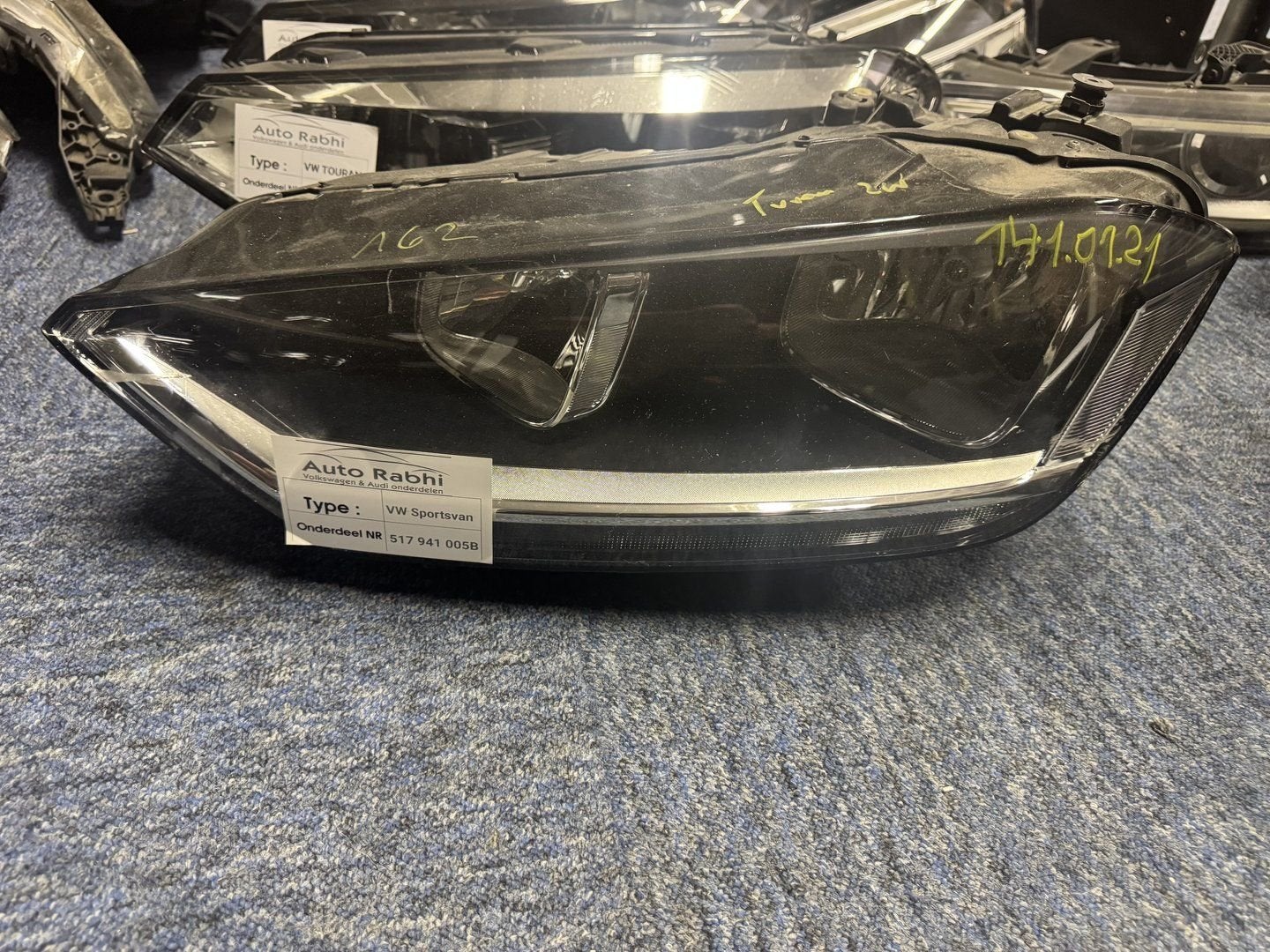 Volkswagen Golf Sportsvan koplamp links  517941005B, Auto-onderdelen, Verlichting, Gebruikt, -, -, Ophalen of Verzenden