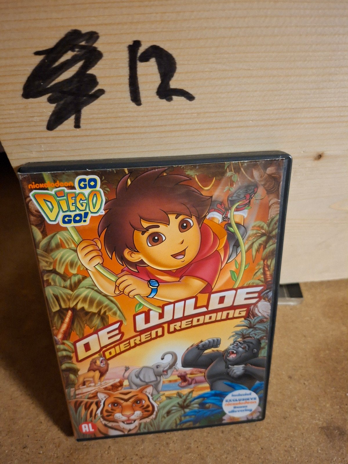Nickelodeon Go Diego Go! De Wilde Dieren Redding DVD, Gebruikt, Alle leeftijden, Familie, Film