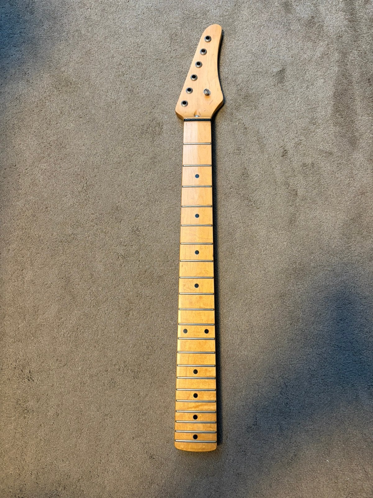 Stratocaster style maple neck, Ophalen of Verzenden, Gebruikt, Solid body, Overige merken