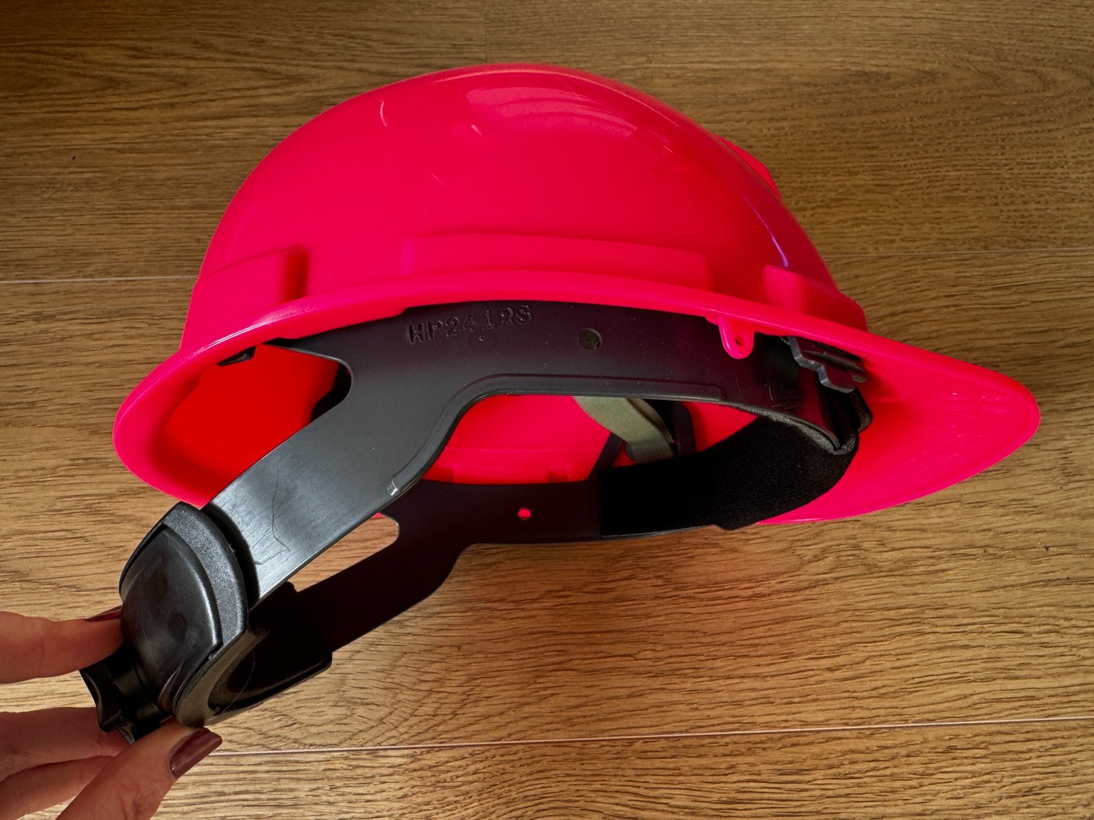 Hard roze bouwhelm - Veilig en opvallend, Ophalen of Verzenden, Nieuw