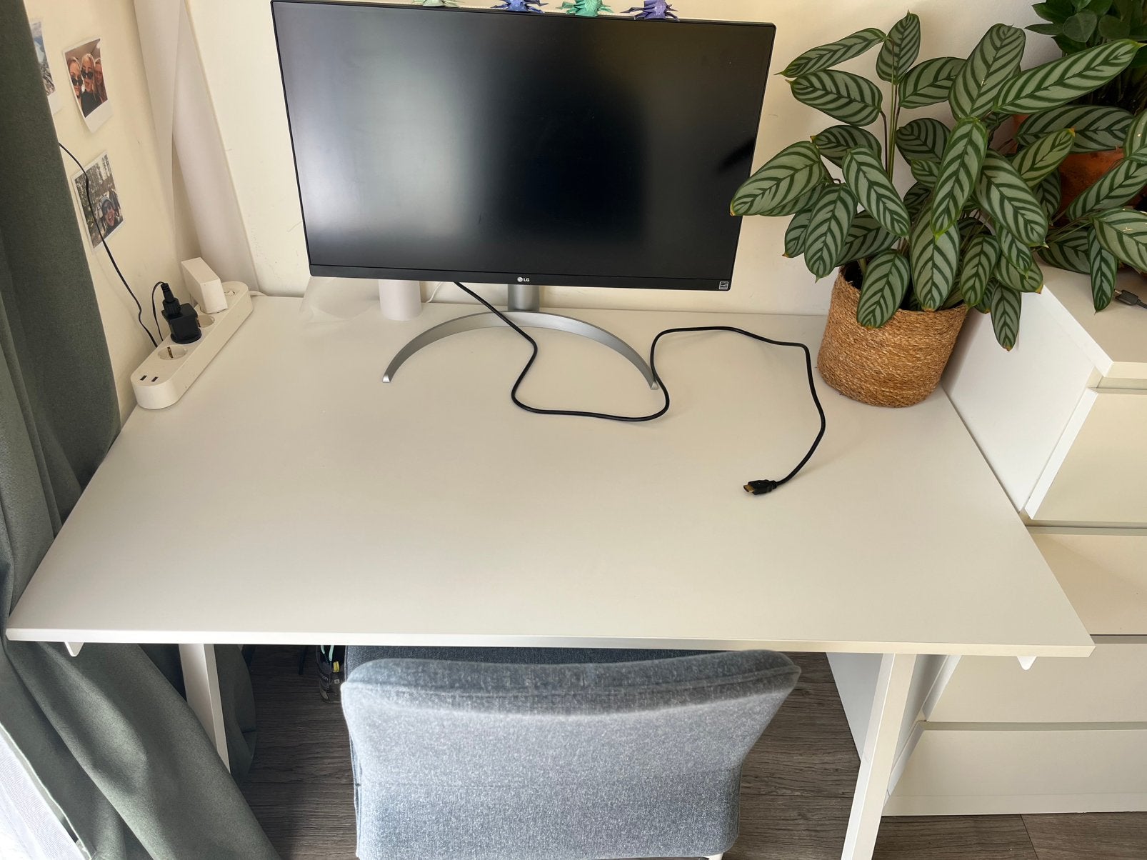 IKEA TROTTEN bureau 120 x 70, Ophalen, 120 cm, Zo goed als nieuw, 70 cm