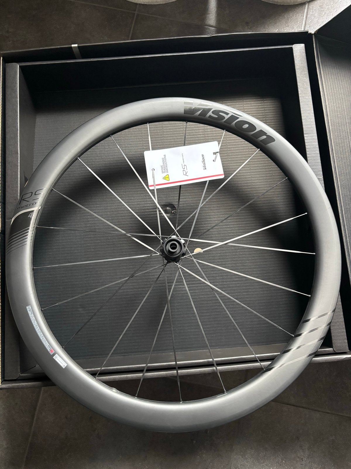 Vision Metron RS 45 Carbon Disc Wielset – Nieuw in doos, Carbon, Nieuw, Overige maten, Meer dan 20 versnellingen