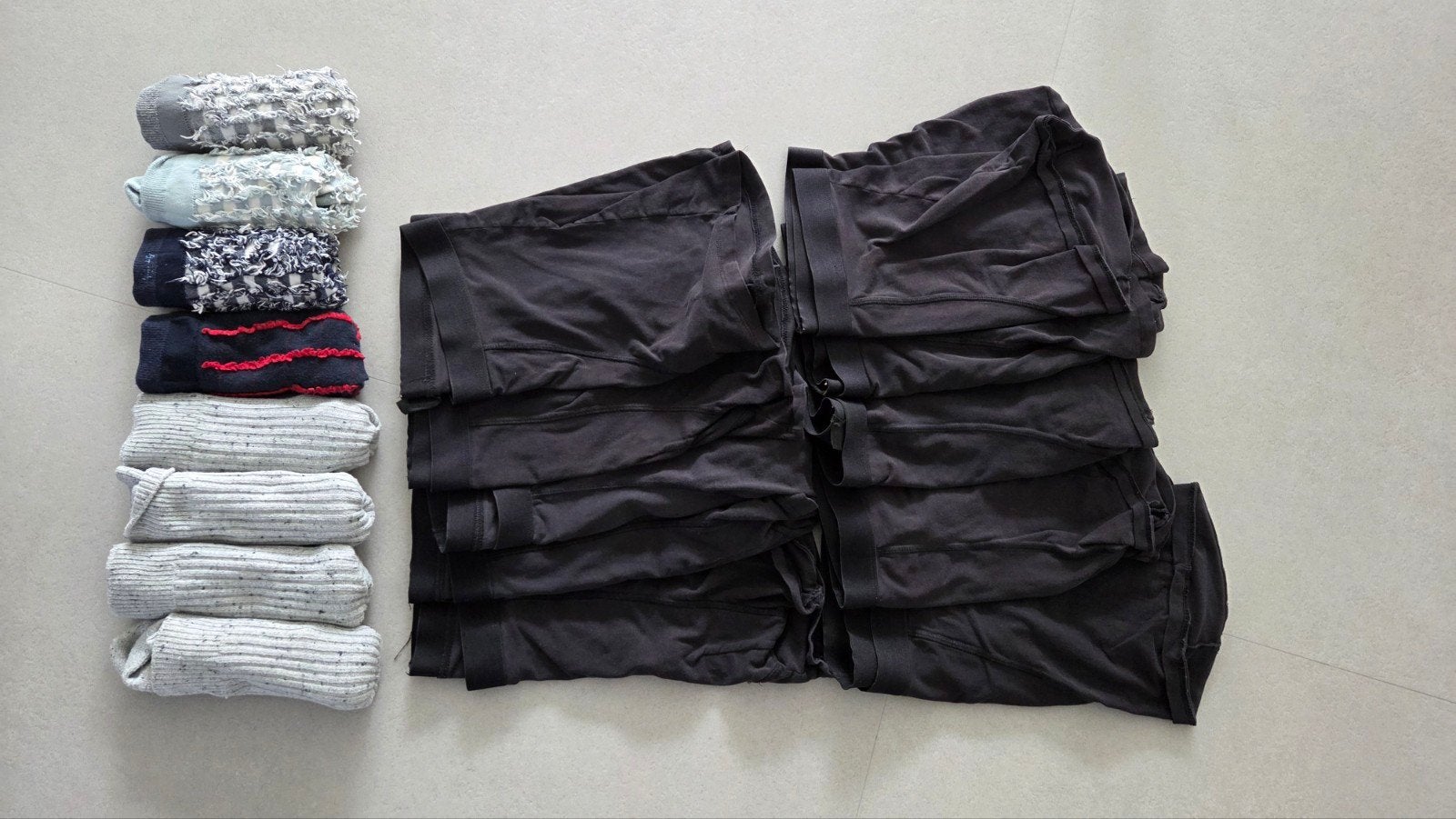 pakket HEMA boxer 170 176 zwart 10x en sokken 8x, Ophalen of Verzenden, Zo goed als nieuw, Jongen, Sokken