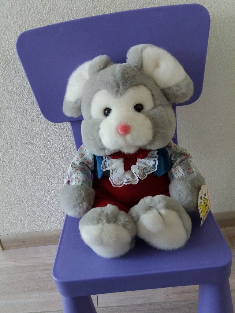 Vintage Commonwealth zachte, geklede knuffel muis - zeldzaam, Overige karakters, Overige typen, Ophalen of Verzenden, Middelgroot (20 tot 80 cm)