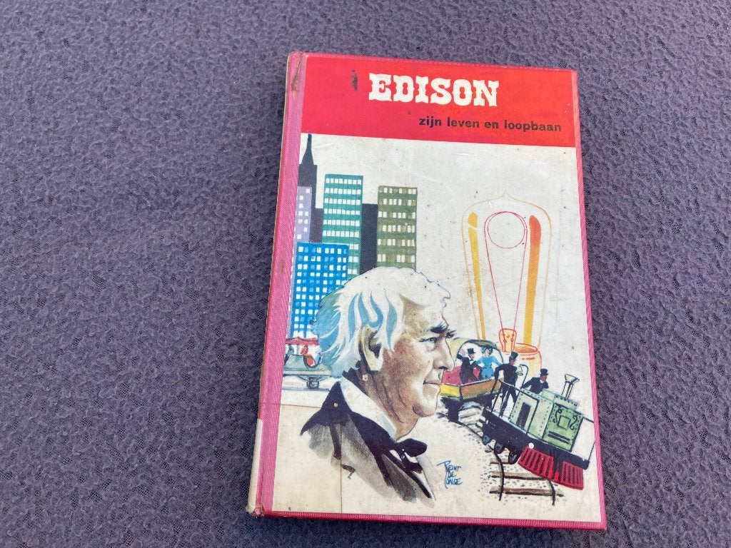 Edison - zijn leven en loopbaan -  Hendrik J. de Water, Ophalen of Verzenden, Gelezen