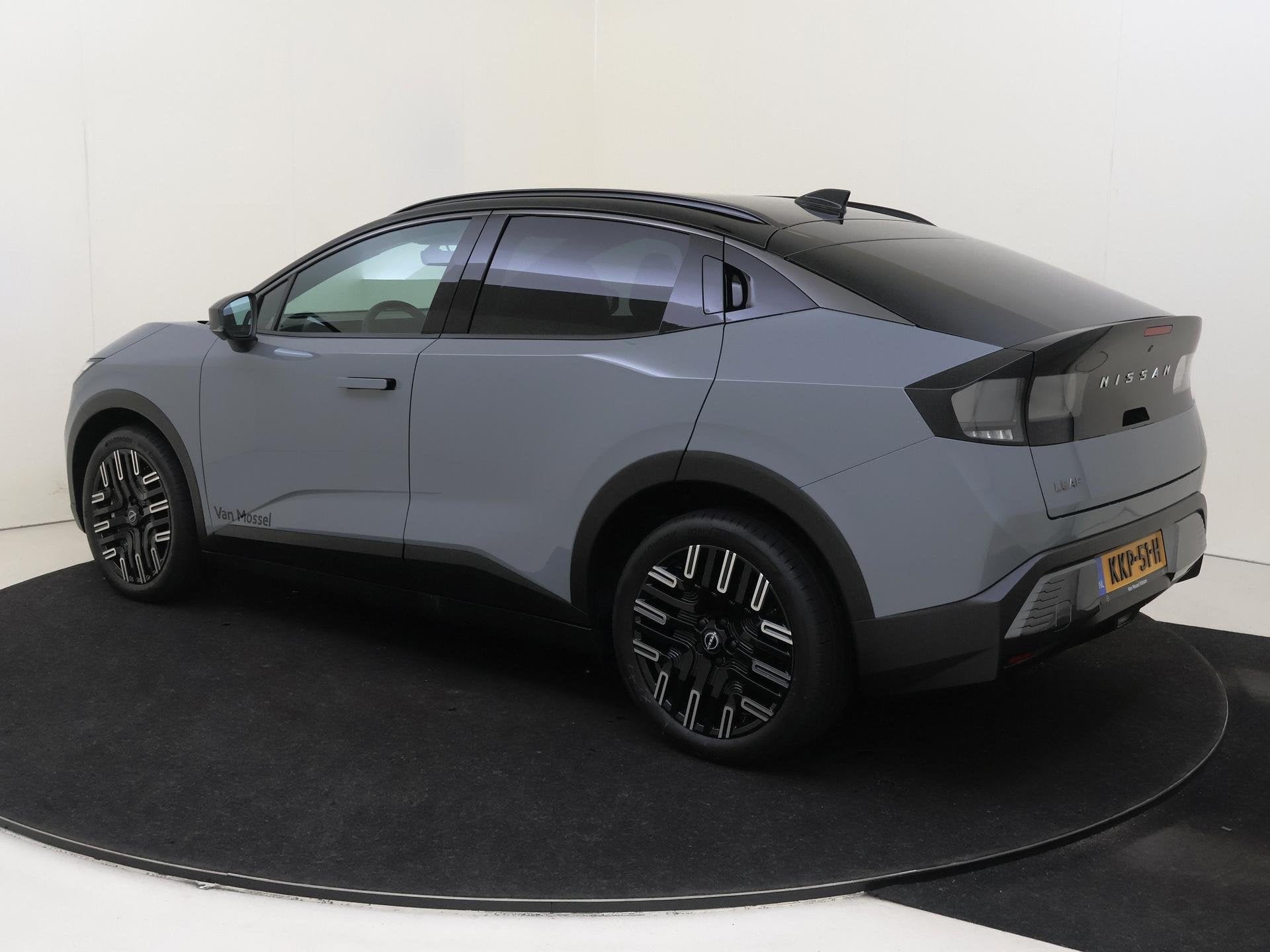 Nissan LEAF Evolve 52 kWh | Panoramadak| LM velgen | Apple c, Auto's, 451 km, 177 pk, Zilver of Grijs, Te koop