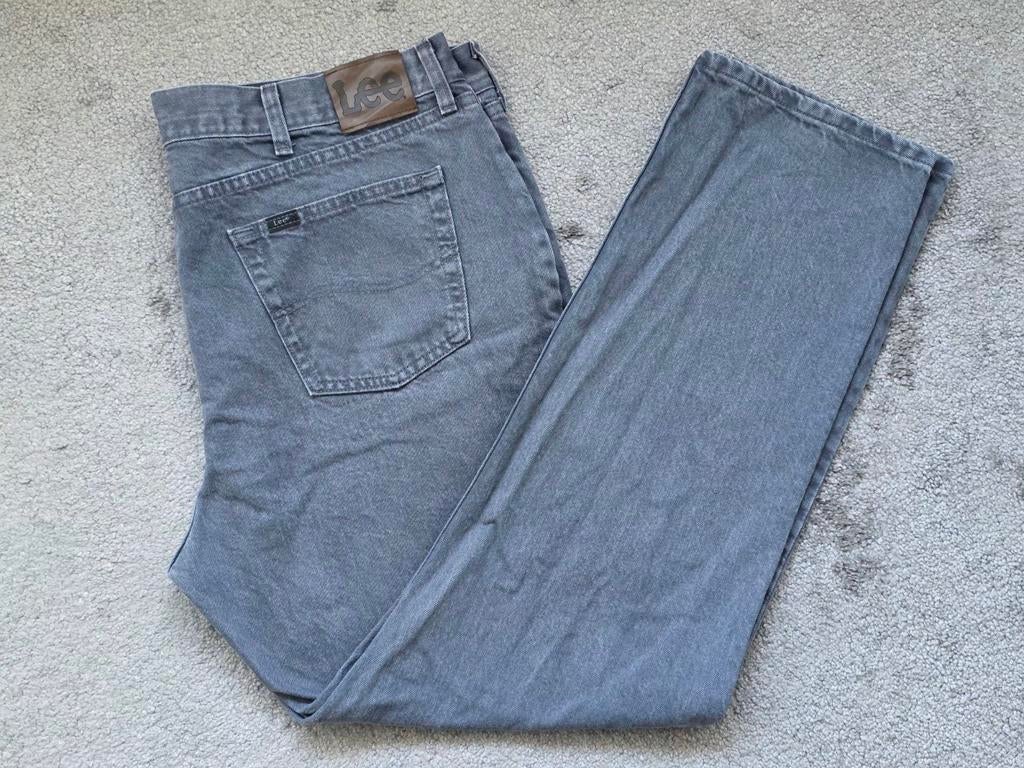 Lee Regular Fit, Kleding | Heren, Spijkerbroeken en Jeans, Zo goed als nieuw, W36 - W38 (confectie 52/54), Grijs, Ophalen of Verzenden