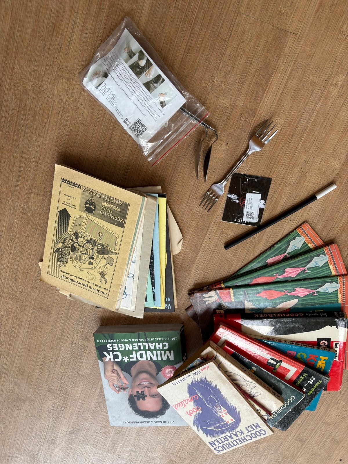 Goochelboeken en Trucs, Ophalen, Gebruikt, Educatief, Overige typen
