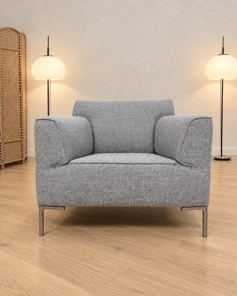 NIEUW Design on Stock Bloq Fauteuil + GARANTIE | NP €2.249, Design Fauteuil Stoel Design on Stock, 75 tot 100 cm, Www.designplaats.nl