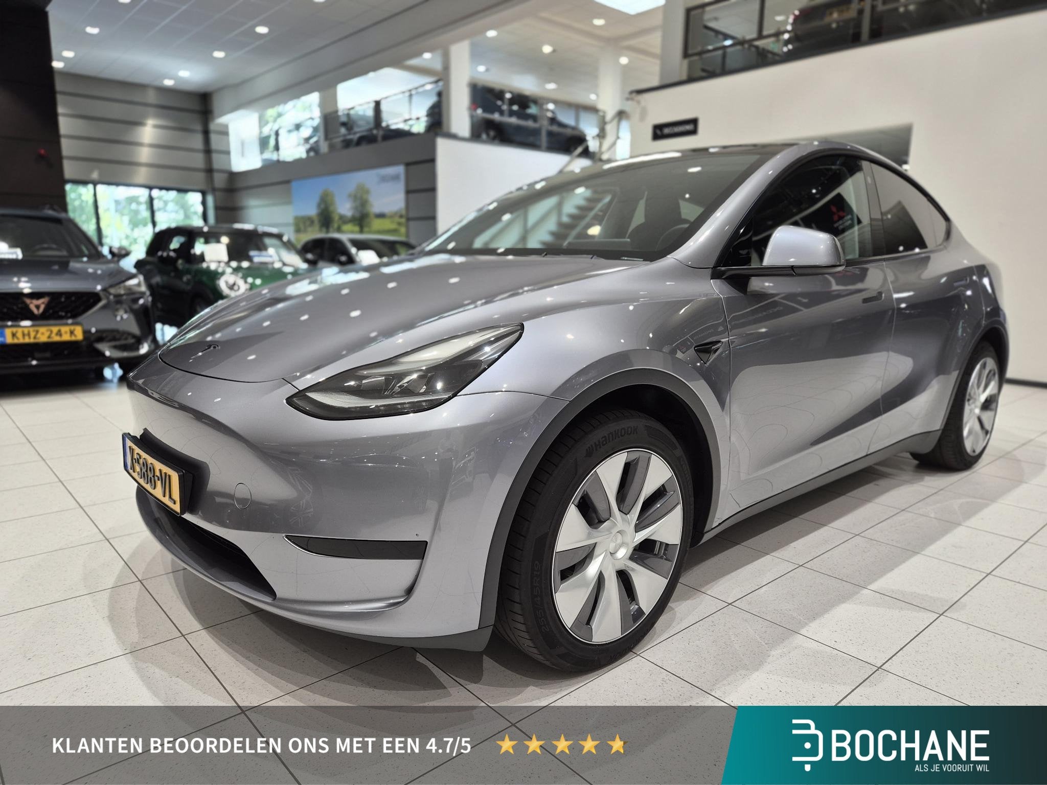 Tesla Model Y RWD 58 kWh | Panoramadak | Stoelverwarming | N, Auto's, Tesla, Automaat, 238 pk, Gebruikt, 375 min