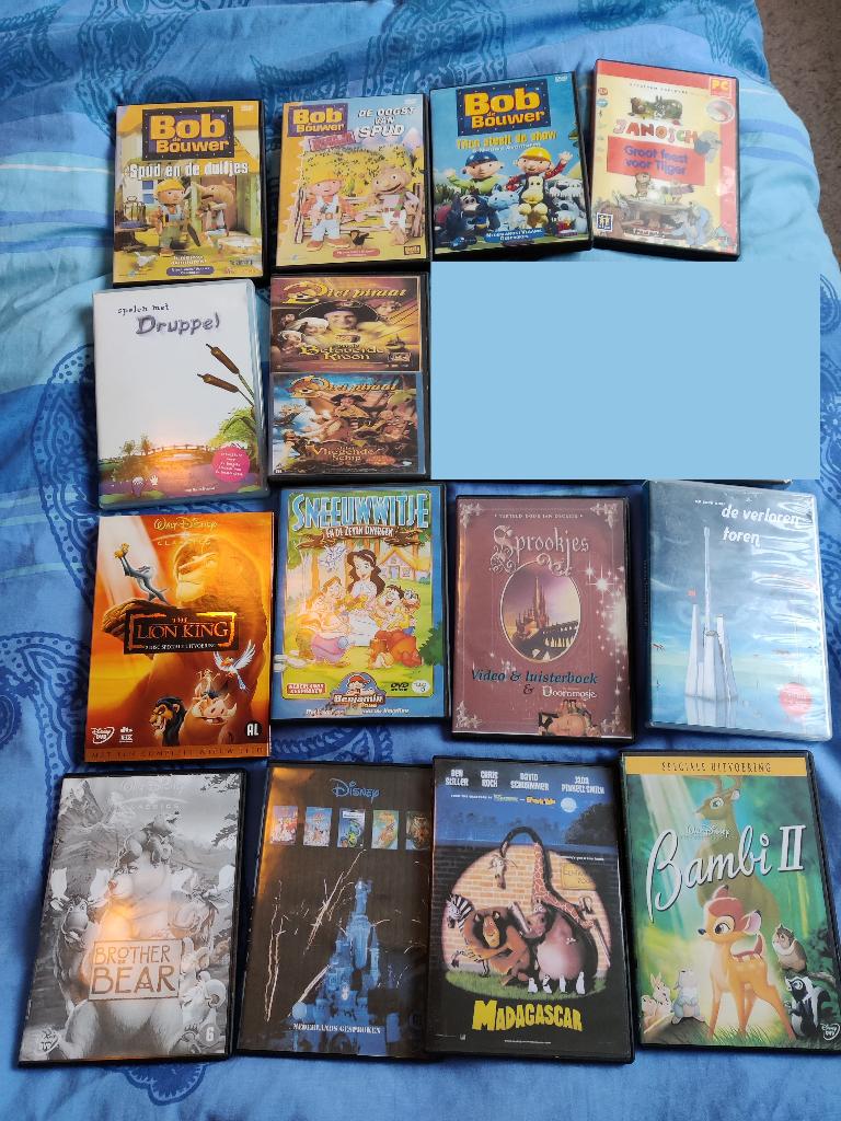 veel DVD's voor de kids 7-5, Alle leeftijden, Ophalen of Verzenden, Zo goed als nieuw