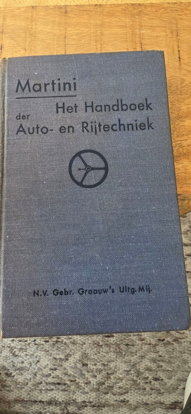 Martini Het Handboek der Auto- en Rijtechniek, Ophalen of Verzenden, Gelezen, Algemeen, Martini