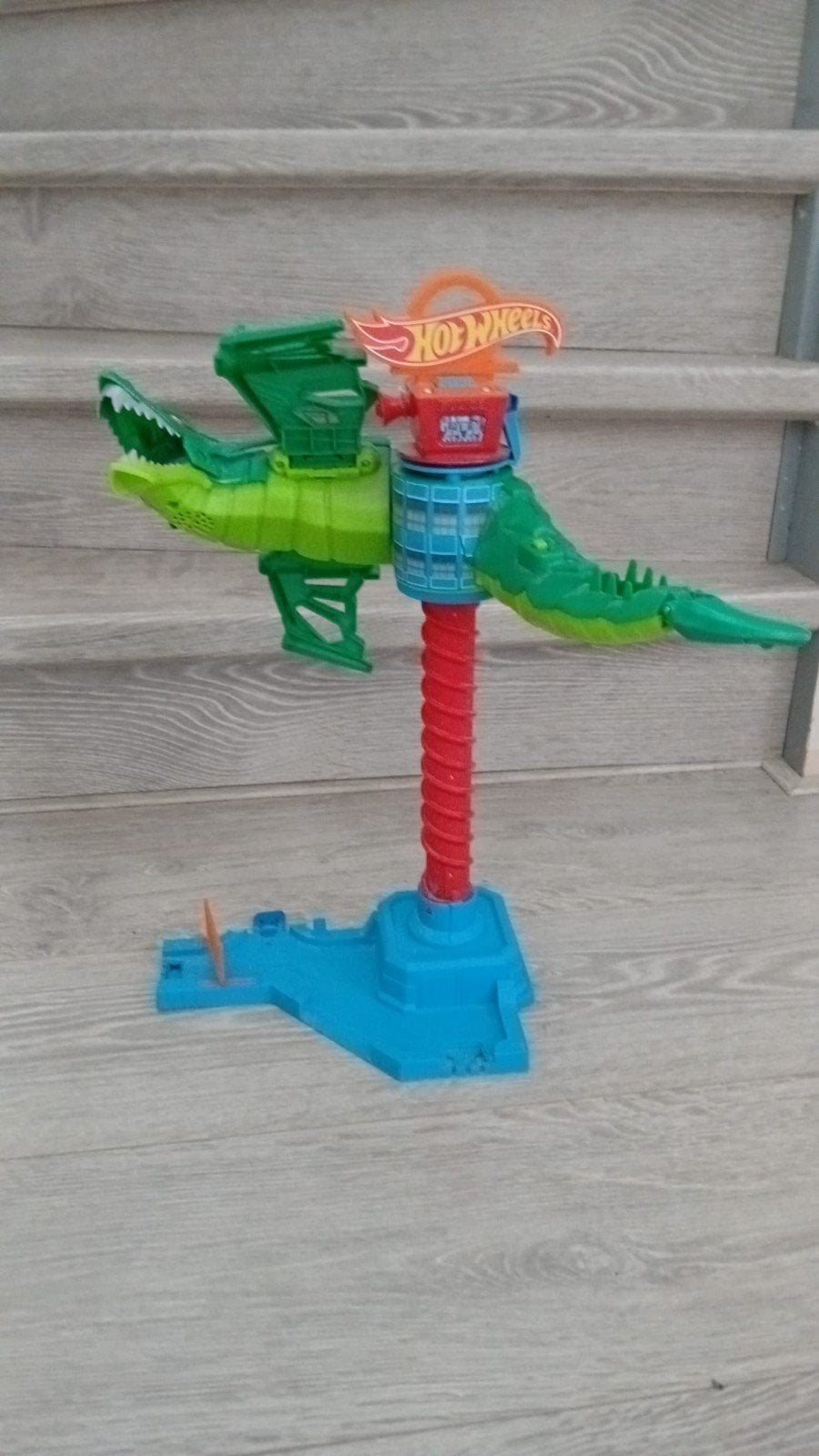 Hot Wheels Drakenbaan Speelset, Ophalen, Gebruikt