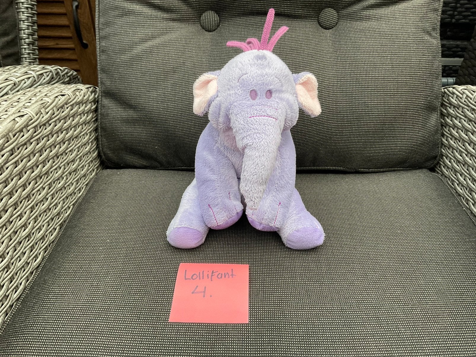 Nieuw zgan Disney Lollifantje knuffel van Winnie the Pooh, Ophalen, Winnie de Poeh of vrienden, Nieuw, Knuffel