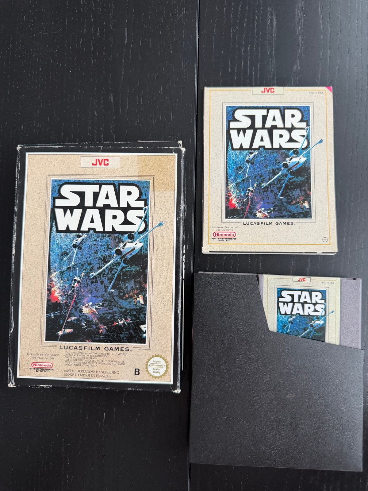 Star Wars NES Game - Compleet met doosje en boekje, Avontuur en Actie, 1 speler, Ophalen of Verzenden, Zo goed als nieuw