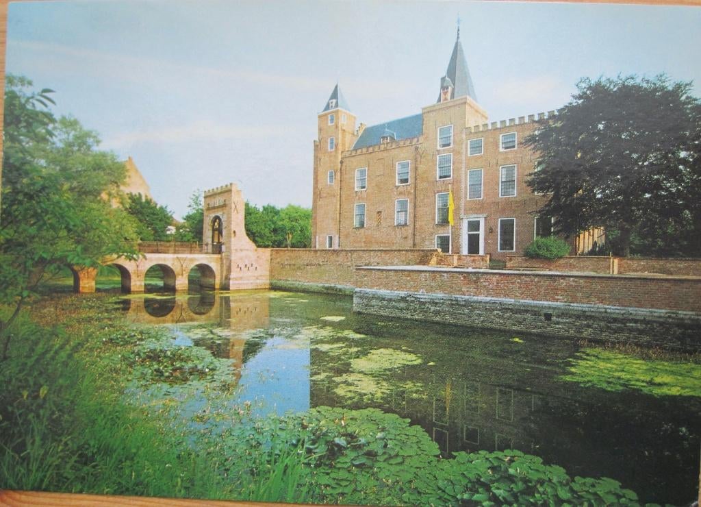 Haamstede - Slot Witte van Haemstede - 1988, Verzenden, 1980 tot heden, Gelopen, Zeeland