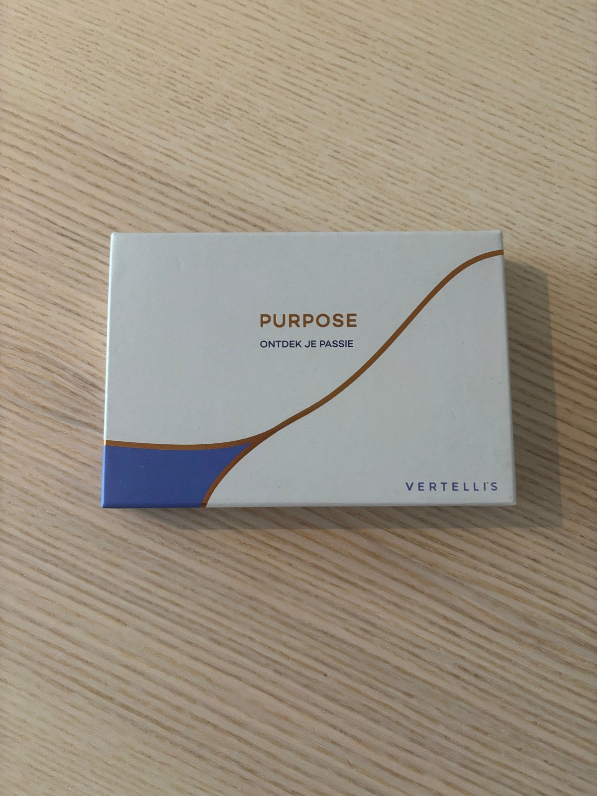 Purpose: Ontdek je Passie - Vertellis Card Deck, Ophalen of Verzenden, Zo goed als nieuw, Spiritualiteit algemeen, Overige typen