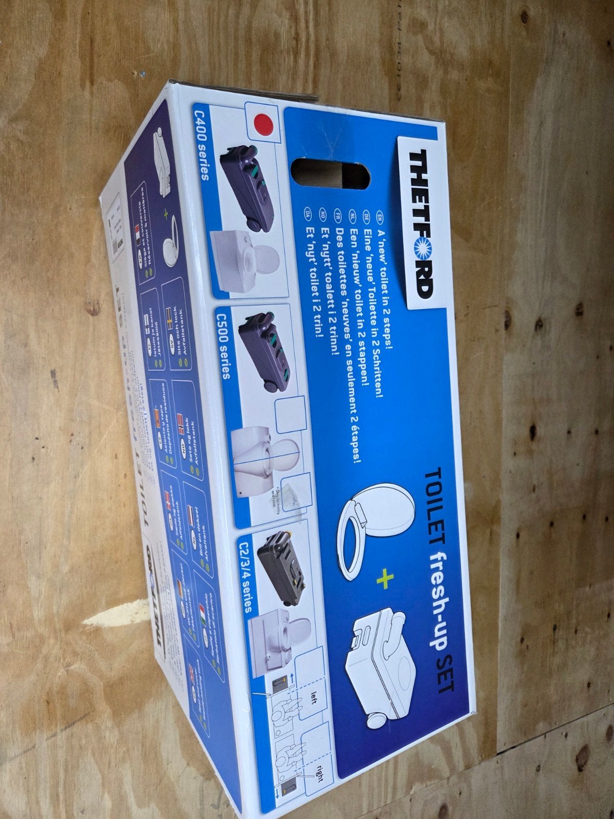 Cassette  C-400, Caravans en Kamperen, Ophalen