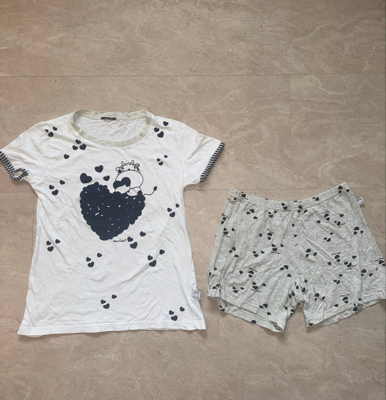 Crazy Farm Pyjama Maat S, Ophalen of Verzenden, Gedragen, Maat 36 (S)