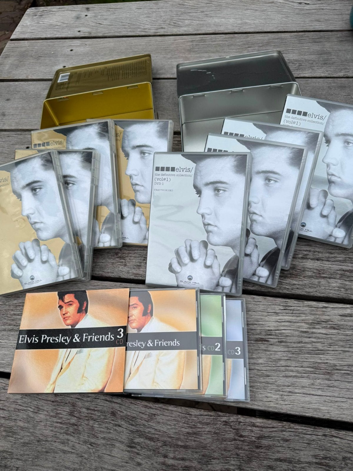 2DVD BOX Elvis Presley - Definitive Collection 1+2, 3 CD's, Boxset, Pop, Ophalen of Verzenden, Nieuw in verpakking