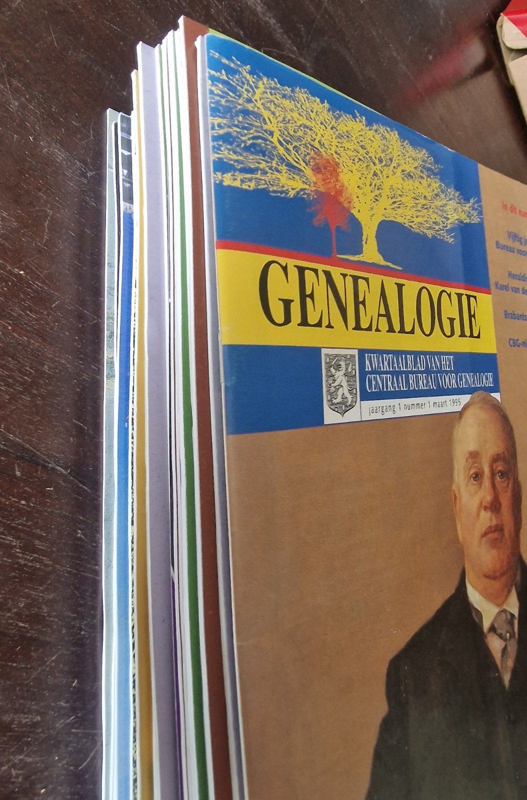 Genealogie Kwartaalblad CBG (1995-2004) - Complete set, Ophalen of Verzenden, Zo goed als nieuw, Overige typen